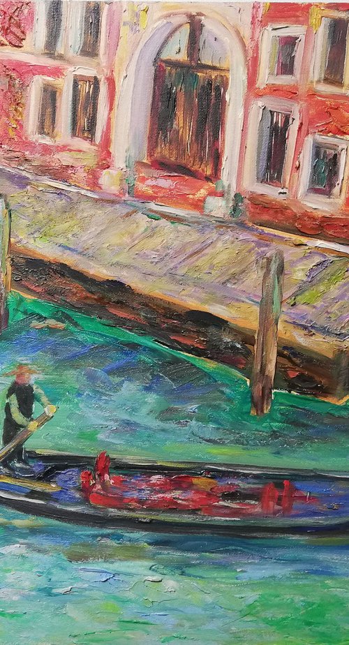 Gondolier by Katia Ricci