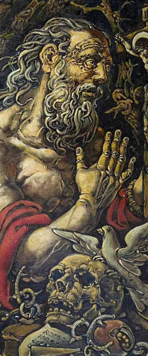 Saint Jerome by Oleg and Alexander Litvinov