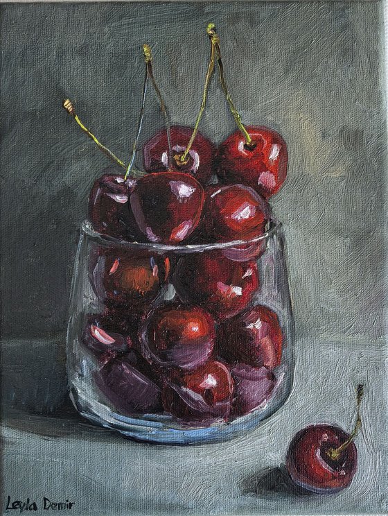 Sweet ripe cherry