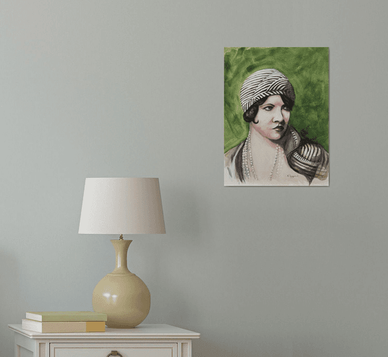 Art Deco Portrait