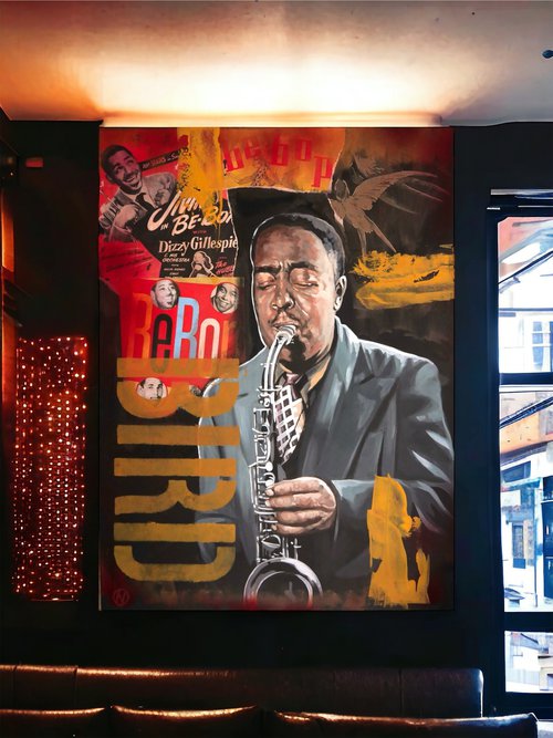 Charlie Parker by Peter Campbell Saunders