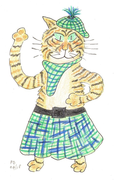 Wild Bill Hicat The Scottish Wild Cat In Full Re Artfinder