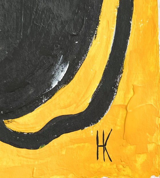 Kandinsky Cat Original Painting