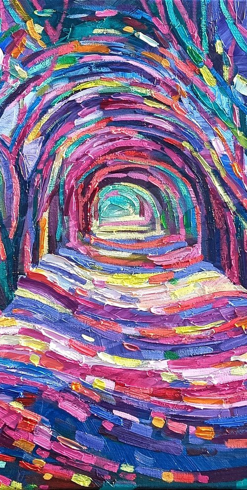 Pink way by Vanya Georgieva