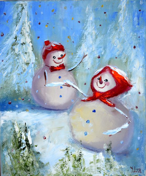 Snow Waltz by Elena Lukina