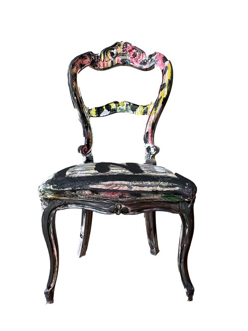 Multicolor Chair by Mattia Paoli
