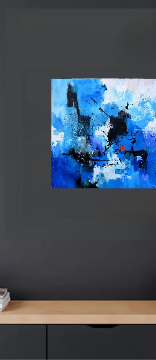 blue words by Pol Henry Ledent