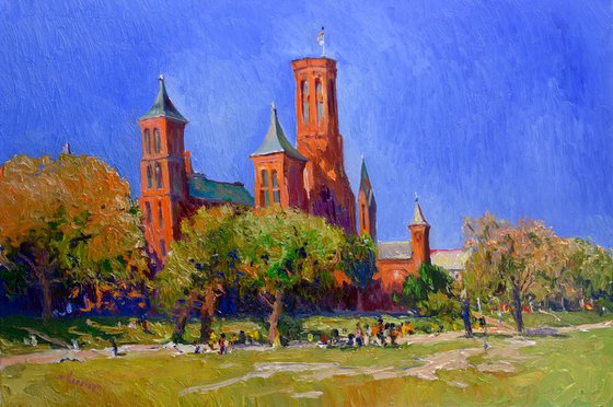 Smithsonian Castle in Washington DÇ