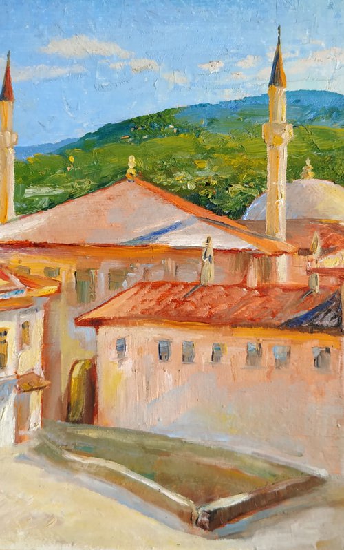 Mosque by Elina Vetrova
