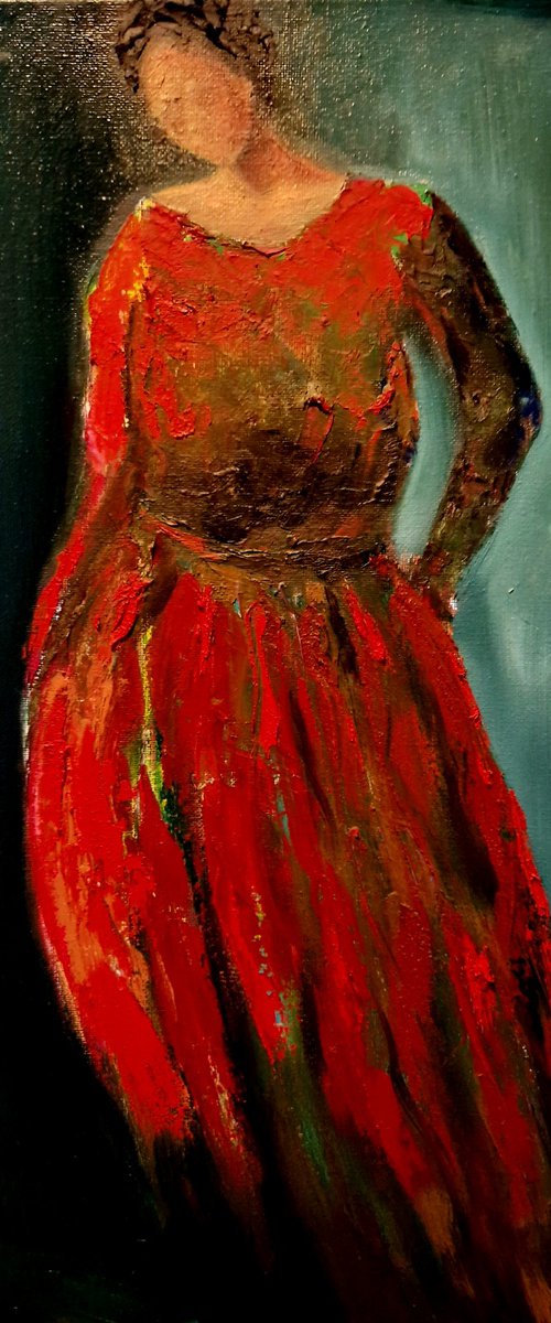 Lady in Red by Leezee Lee ( Georgiana L. Nicolae)