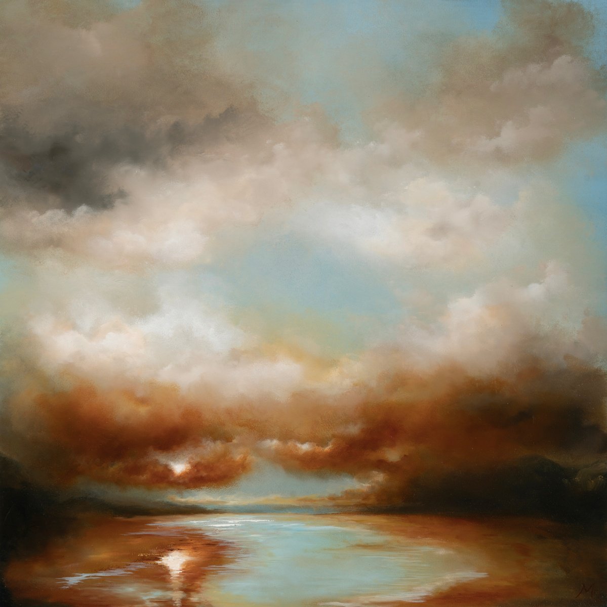 Isle Of Skye Sunset, Scotland 5 By Rolf Marriott, 25 X 25, Artwork For Sale On Artfinder