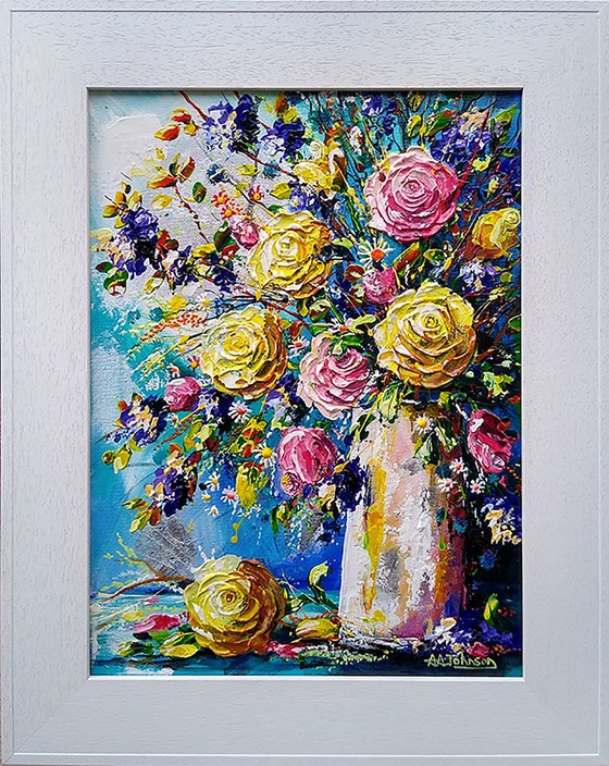 Framed Florals - 'Jubilation'