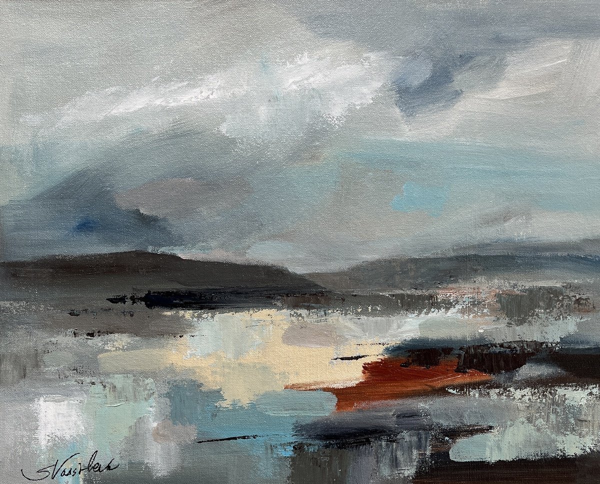  North Coast View By Silvia Vassileva, 20 X 16, Artwork For Sale On Artfinder