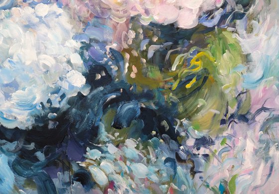 Hydrangeas in a Dream Garden