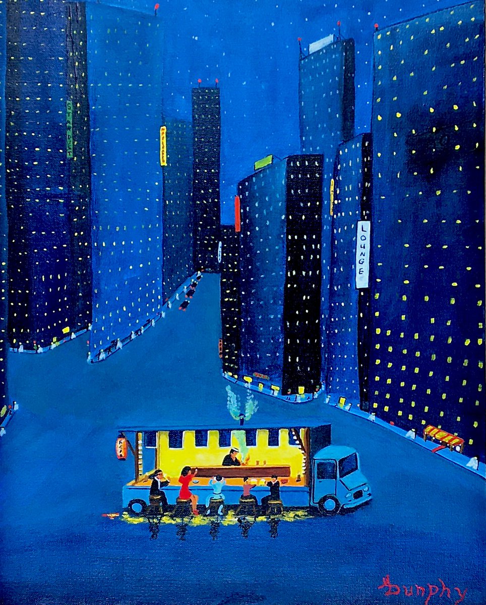 Night People by Dunphy Fine Art