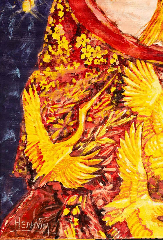 Woman in kimono
