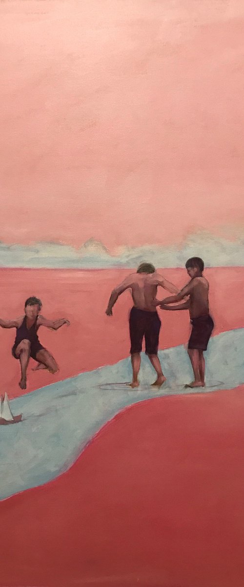 The river of childhood by Romuald Mulk Musiolik