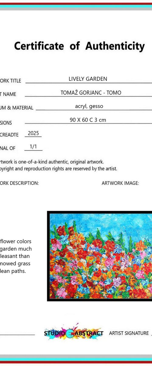 LIVELY GARDEN by Tomaž Gorjanc - Tomo