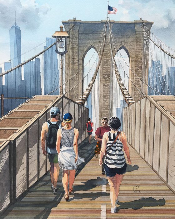 The Brooklyn Bridge