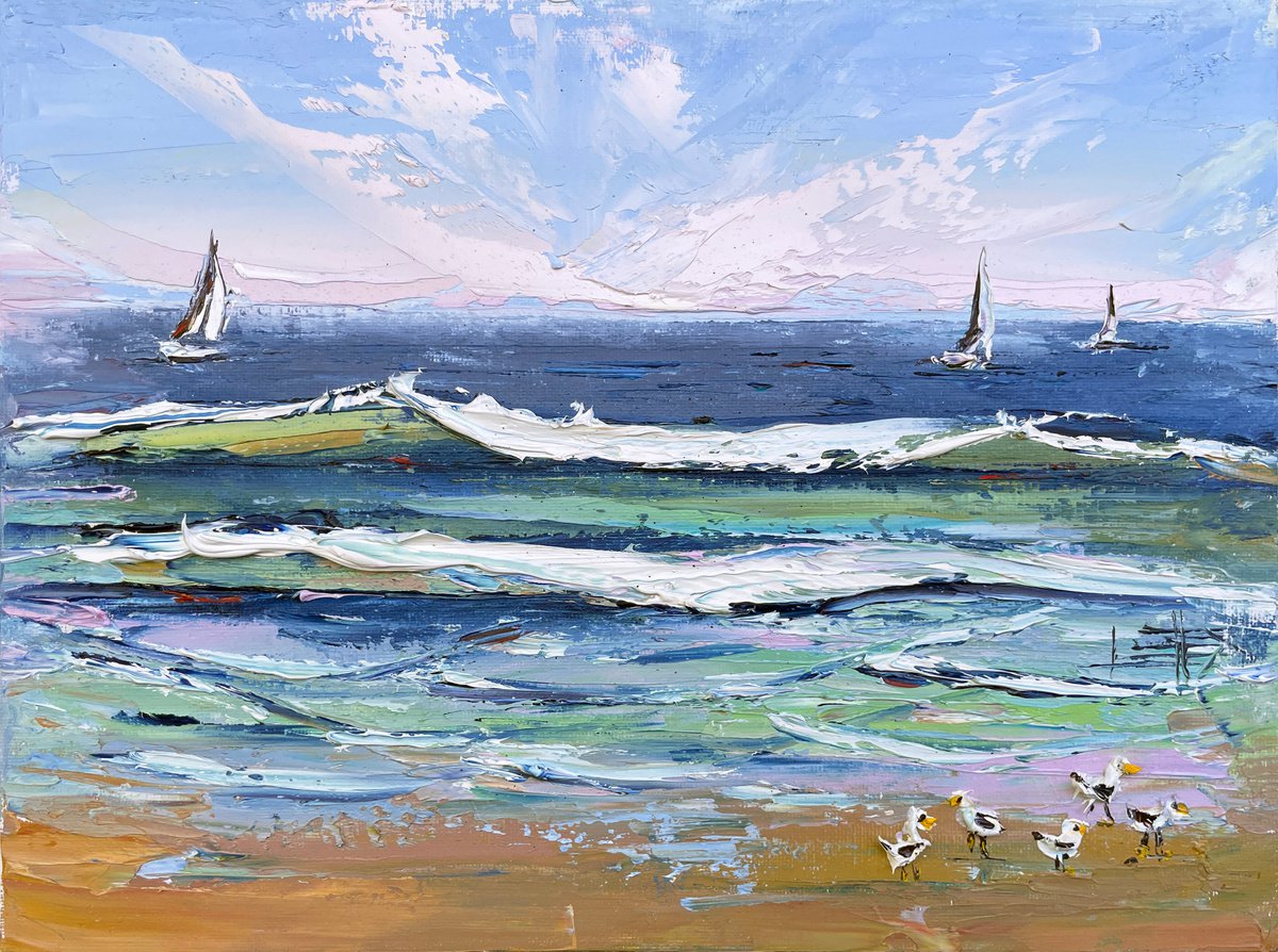 Summer In The Monterey Bay by Lisa Elley