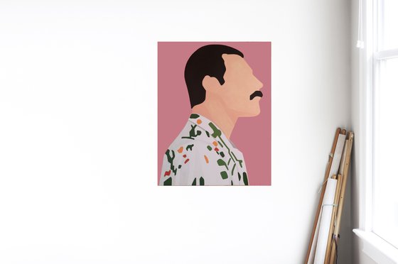Freddie Portrait with a shirt III