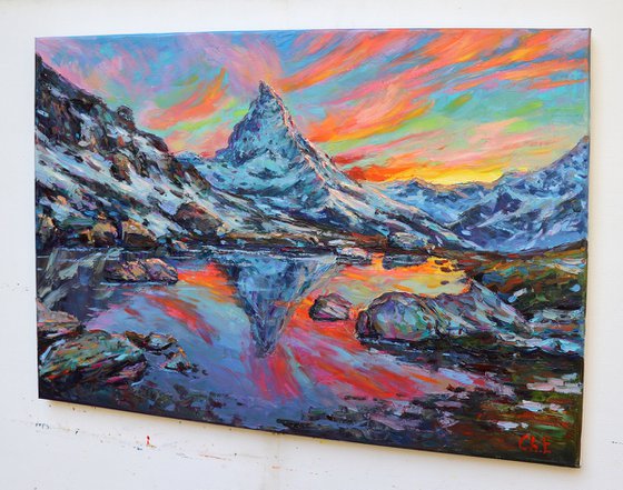 "Evening Mountains"