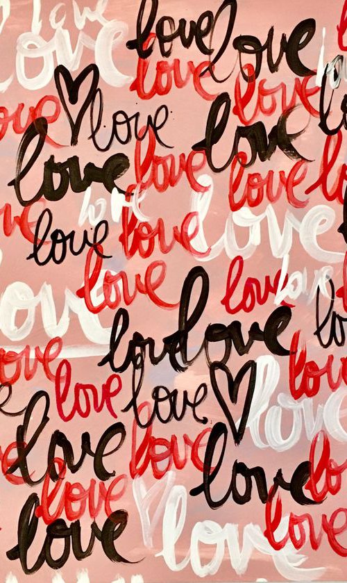 Love in pink by Mercedes Lagunas