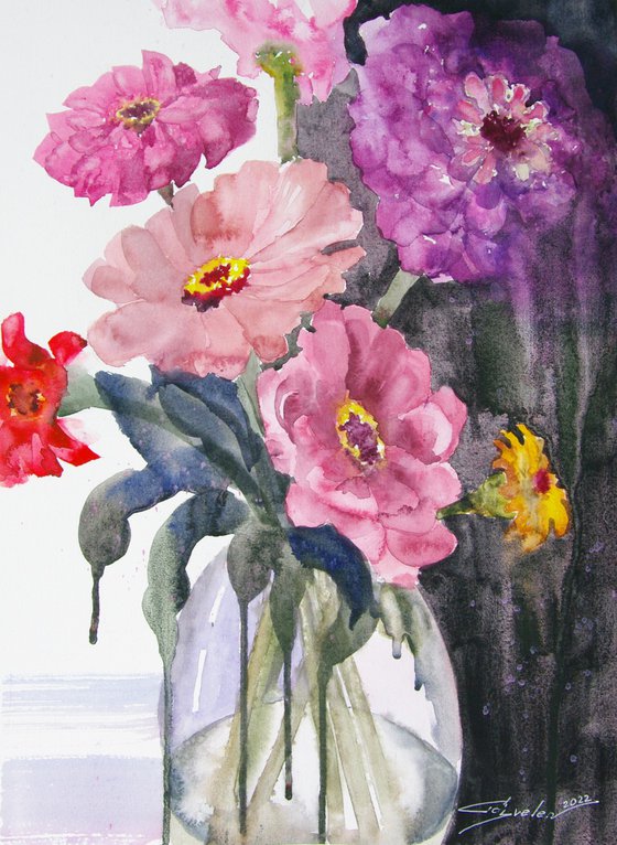 Zinnias