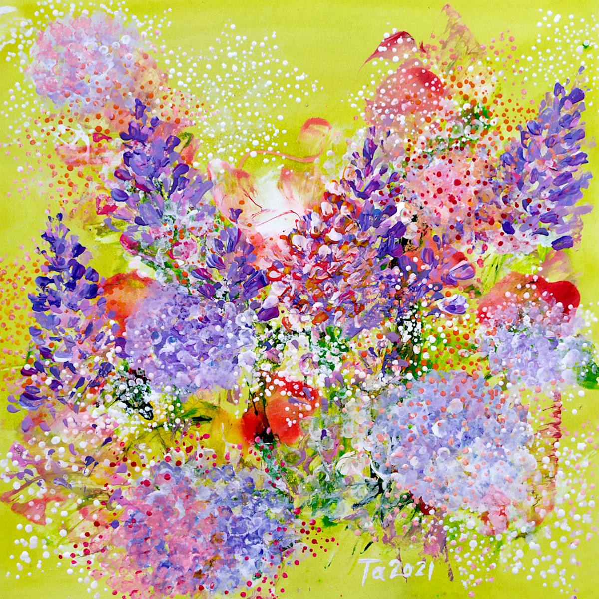 Summer meadow flowers #1 by Tetiana Chebrova