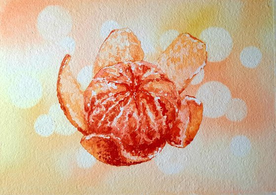 Tangerine Dream - Original Watercolour Painting