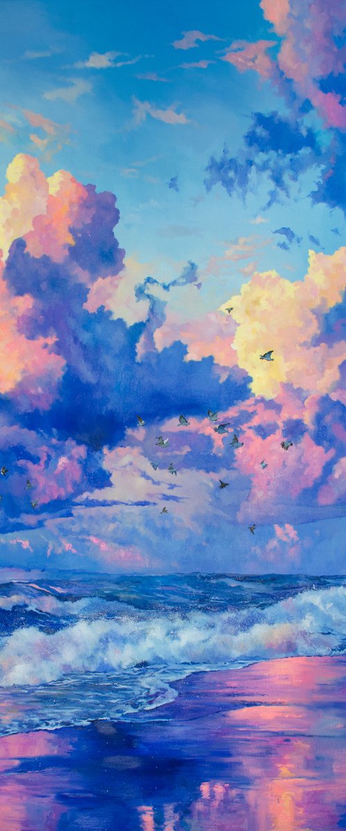 Gulls by Zhanna Kondratenko