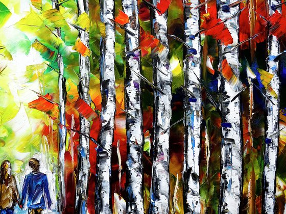 Walk in the Birch Forest