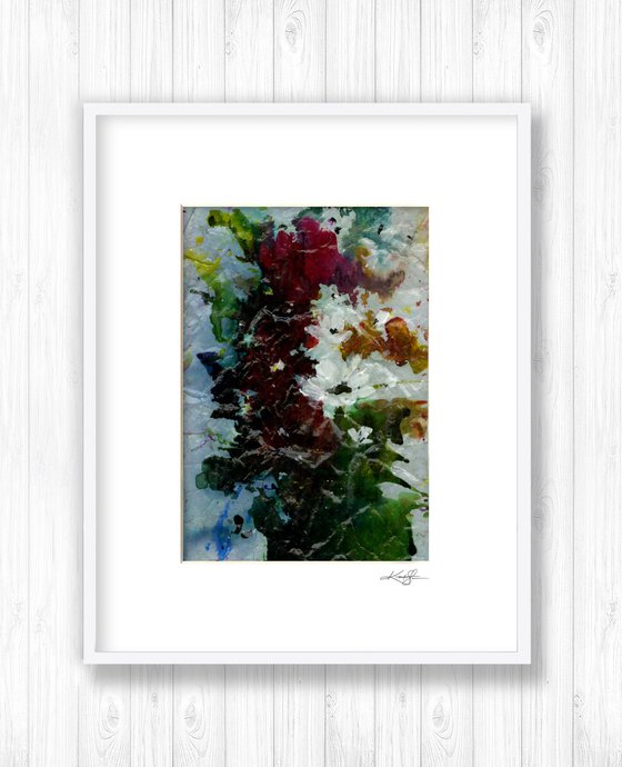 Floral Bliss 13 - Abstract Flower Painting by Kathy Morton Stanion