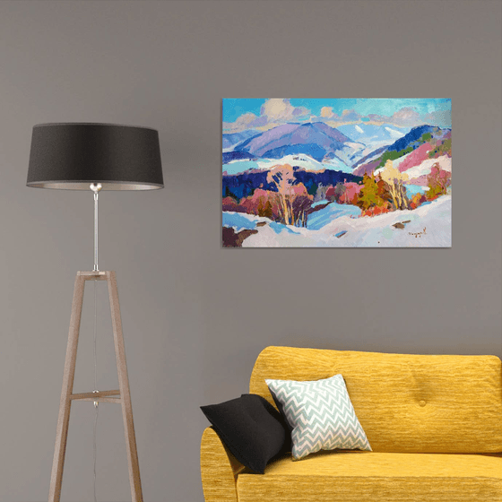 Winter on Verkhovyna