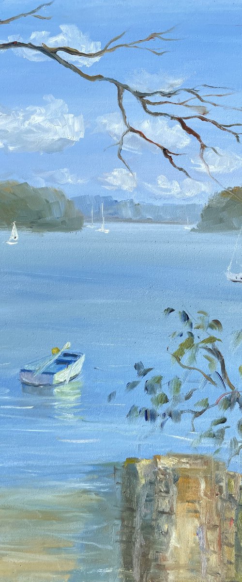 The blue dinghy by Shelly Du