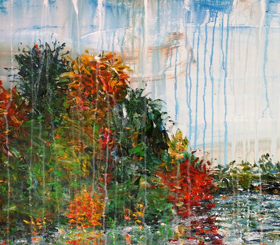 Trees By A Lake C 1