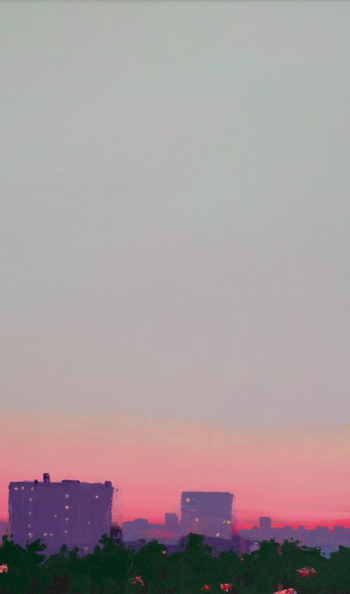 City at Dawn by Bohdan Katolyk
