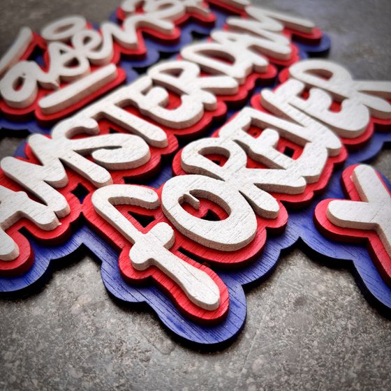 Amsterdam Forever (laser-cut)