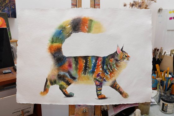 Miss Stripes Takes A Stroll