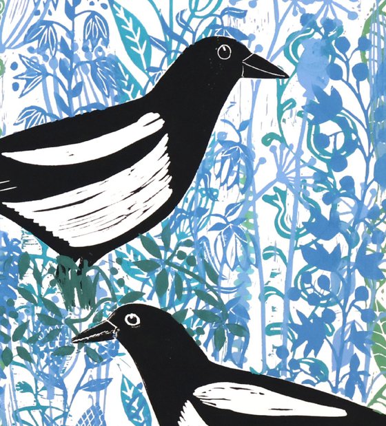 Magpies Two for Joy
