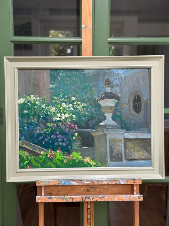 Hydrangeas at the Villa