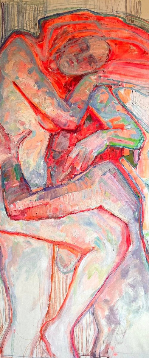 Quiet Embrace by Yuliia Levytska