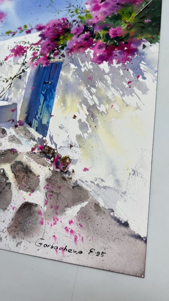 Spanish Bloom (Diptych)