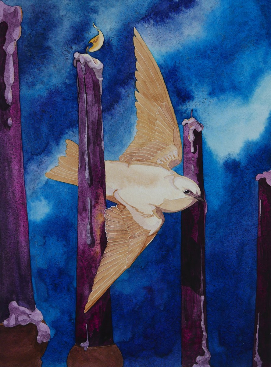 Bird spirit by Karina Danylchuk