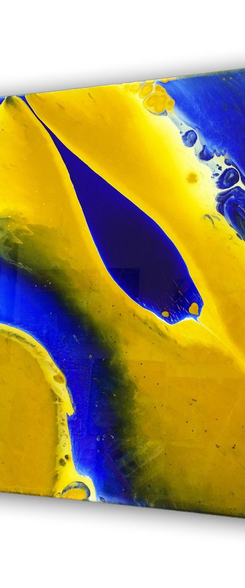 "Beautiful Mirage" - Original Abstract PMS Acrylic Painting - 16 x 20 inches by Preston M. Smith (PMS)