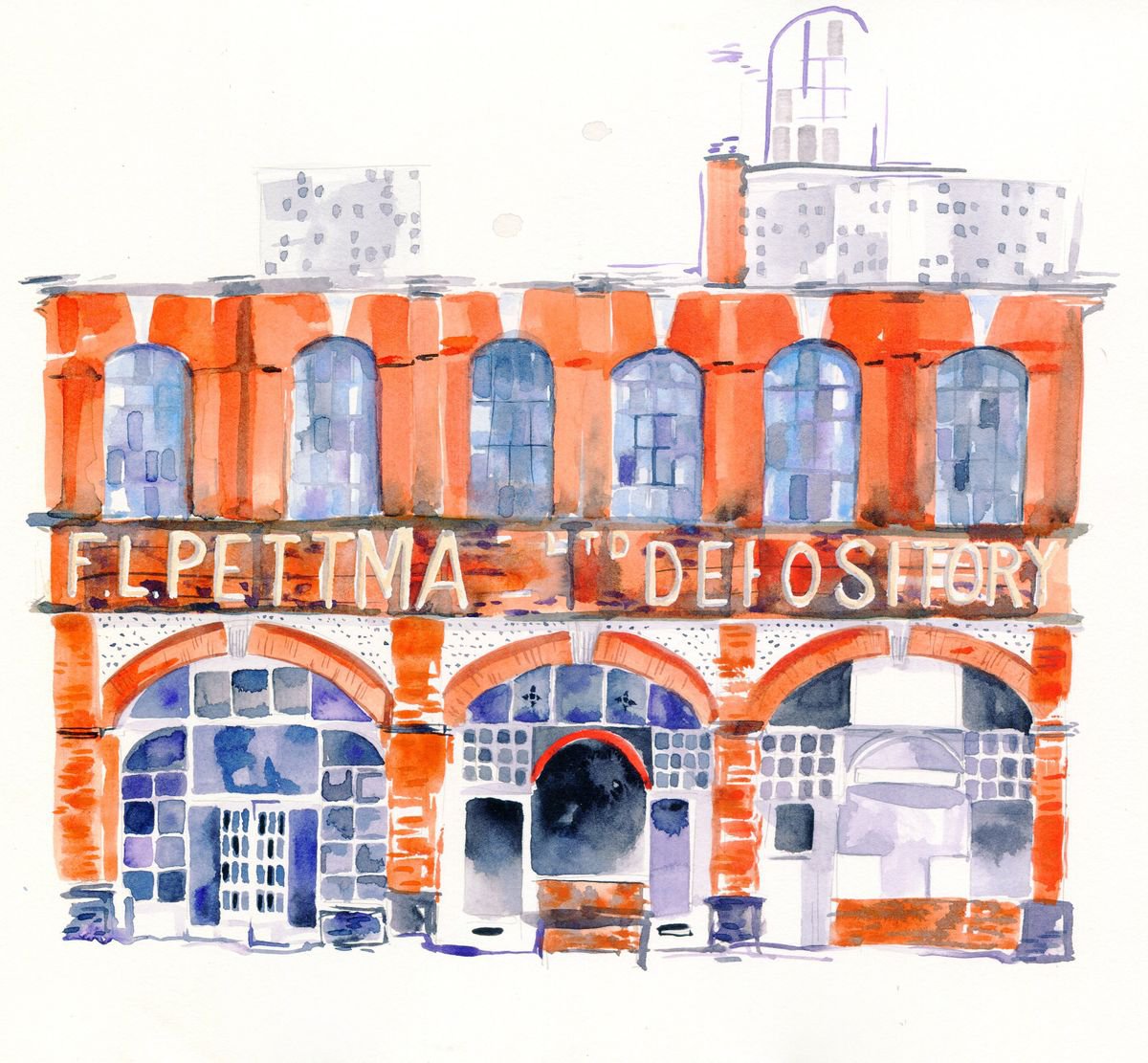 Resort Studios or Pettman Building, Cliftonville, Margate by Hannah Clark
