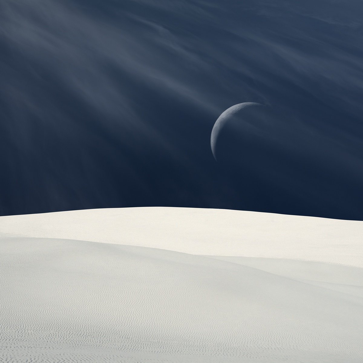 Photorealistic Landscape Photograph By Jacek Falmur, 20 X 20, Cosmic Wind, Original Artwork