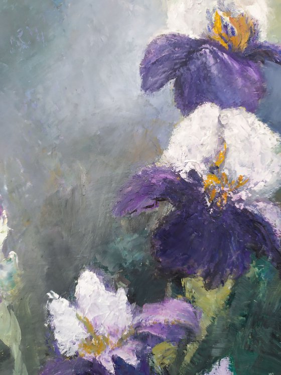 Irises, the flowers of spring