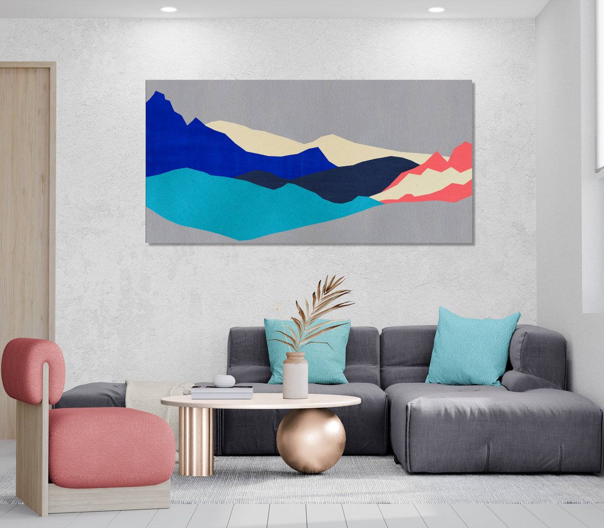  Mountain Breaths #14 By Marina Krylova, 71 X 35, Artwork For Sale On Artfinder