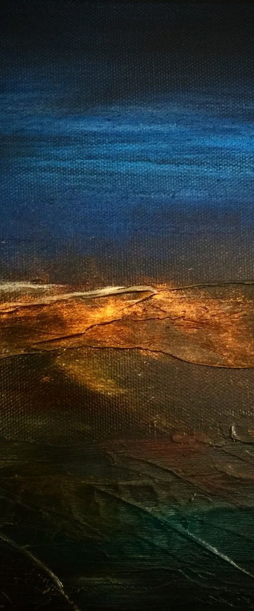 At the end of the day by Amanda Lakin Art